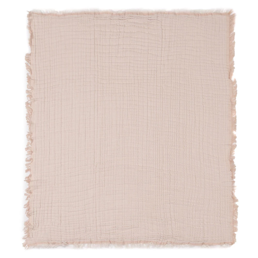 Jollein Wiegdeken 75x100 Cm Fringe Moonstone 7 Jollein Wiegdeken 75x100 Cm Fringe Moonstone - Afbeelding 5