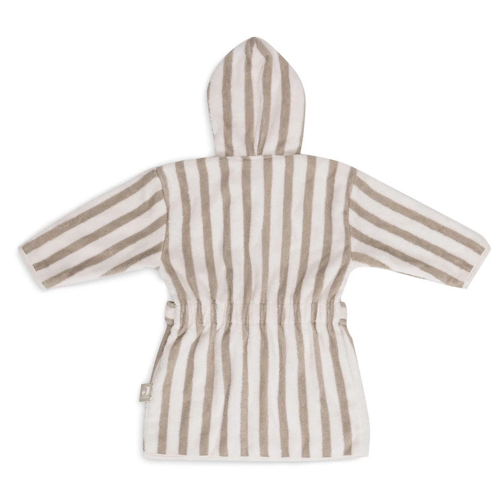 Jollein Badjas 1 - 2 Jaar Stripe Terry Olive Green 6 Jollein Badjas 1 - 2 Jaar Stripe Terry Olive Green - Afbeelding 4