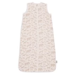 Jollein Hydrofiel Slaapzak 70 Cm Animals Nougat