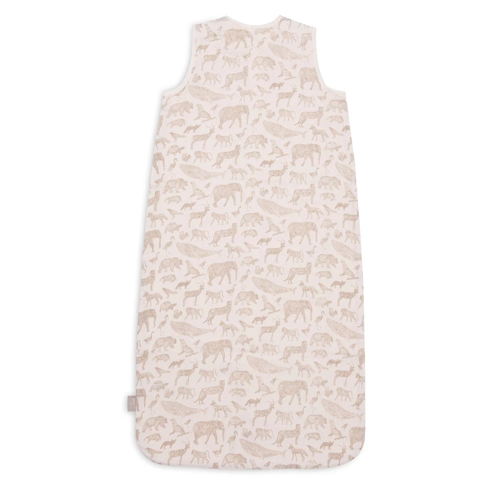 Jollein Hydrofiel Slaapzak 70 Cm Animals Nougat 5 Jollein Hydrofiel Slaapzak 70 Cm Animals Nougat - Afbeelding 3