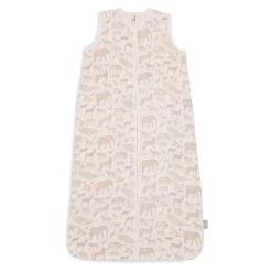Jollein Hydrofiel Slaapzak 90 Cm Animals Nougat