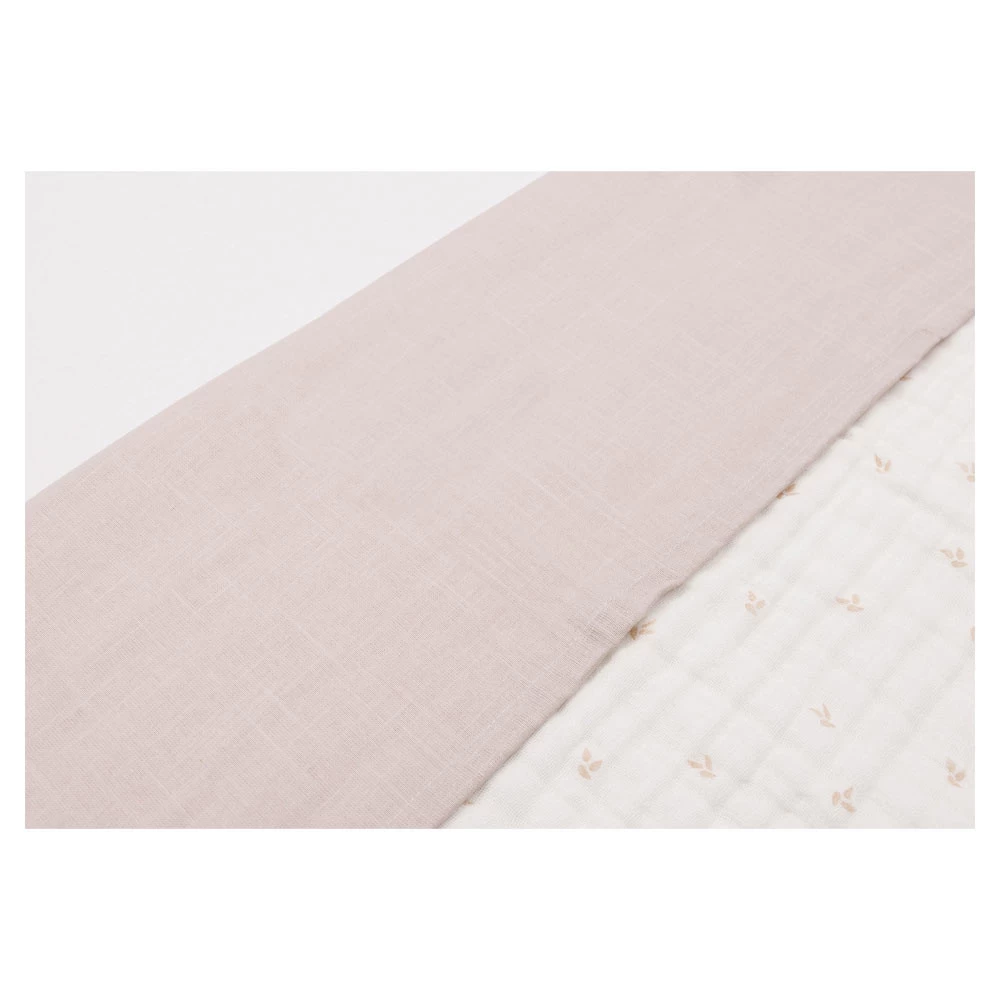 Jollein Ledikantlaken 120 X 150 Cm Slub Nougat 4 Jollein Ledikantlaken 120 X 150 Cm Slub Nougat - Afbeelding 2