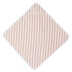 Jollein Badcape 75 X 75 Cm Stripe Terry Wild Rose