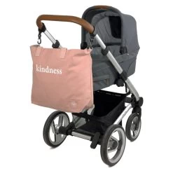 LÄSSIG Laessig Greenlabel Katoenen Statement Shopper Rose -Babyproducten Verkoop image 35878