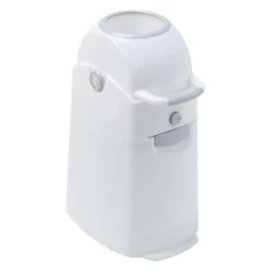 Diaper Champ Regular Luieremmer Wit/Zilver