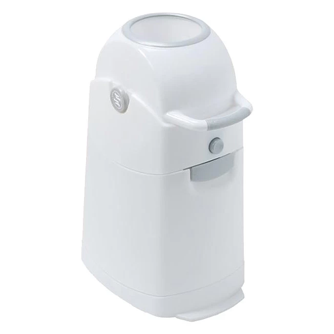 Diaper Champ Regular Luieremmer Wit/Zilver 3 Diaper Champ Regular Luieremmer Wit/Zilver