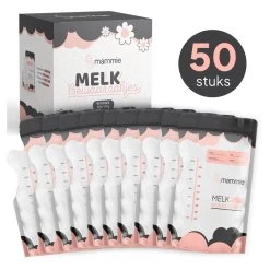 Mammie Moedermelk Bewaarzakjes - 50 Stuks - 300 Ml - BPA Vrij