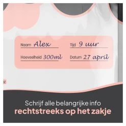 Mammie Moedermelk Bewaarzakjes - 25 Stuks - 300 Ml - BPA Vrij 13 Mammie Moedermelk Bewaarzakjes - 25 Stuks - 300 Ml - BPA Vrij -Babyproducten Verkoop image 36303