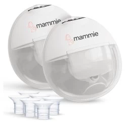 Mammie Dubbele Draadloze Elektrische Borstkolf Handsfree & Draagbaar - BPA-vrij