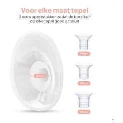 Mammie Enkele Draadloze Elektrische Borstkolf Handsfree & Draagbaar - BPA-vrij -Babyproducten Verkoop image 36321