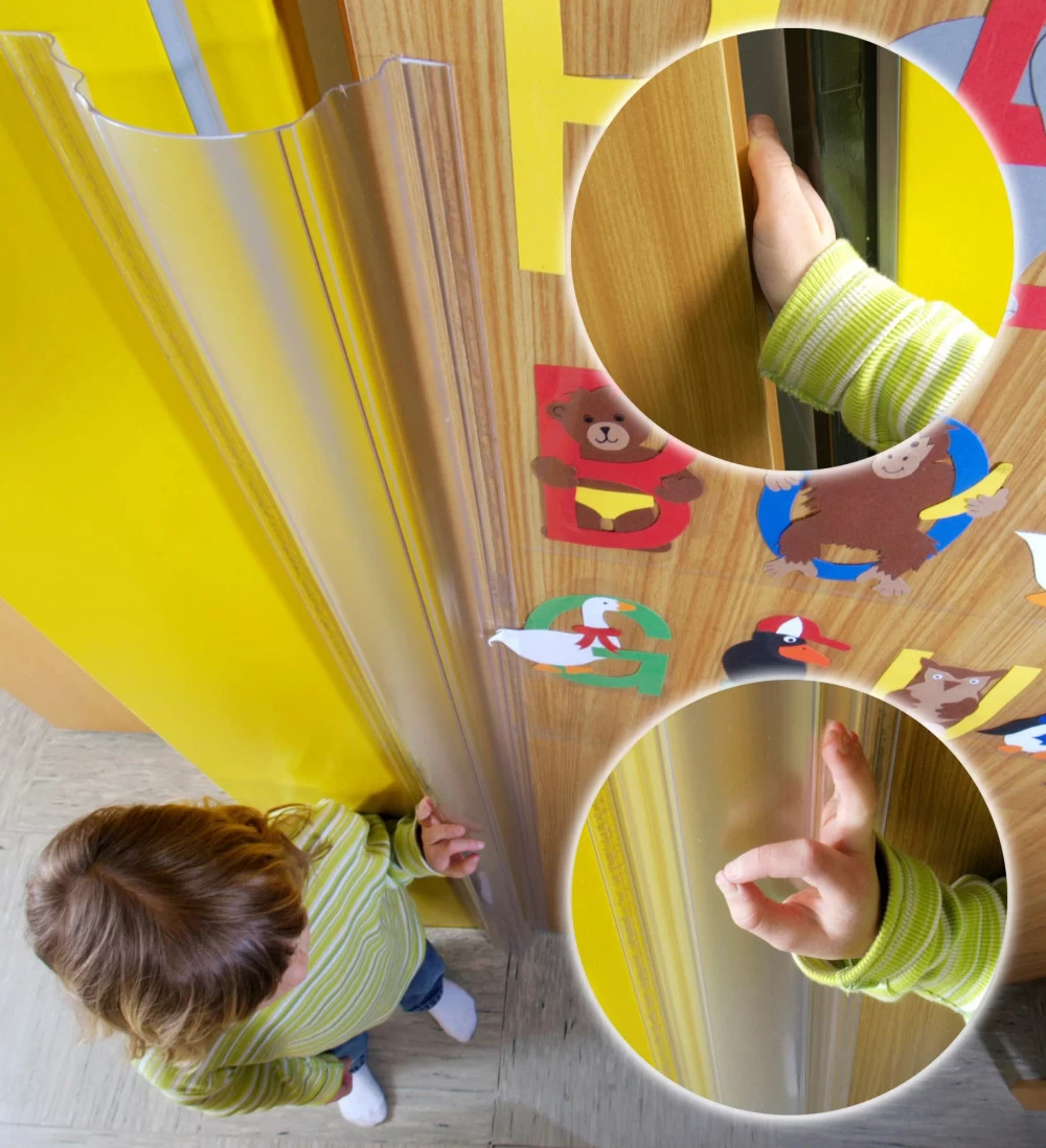 Arte Viva Finger Alert Beveiligingsstrip Voor Deuren 4 Arte Viva Finger Alert Beveiligingsstrip Voor Deuren - Afbeelding 2