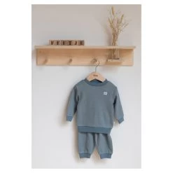 Feetje Pyjama Wafel IJsblauw -Babyproducten Verkoop image 37385