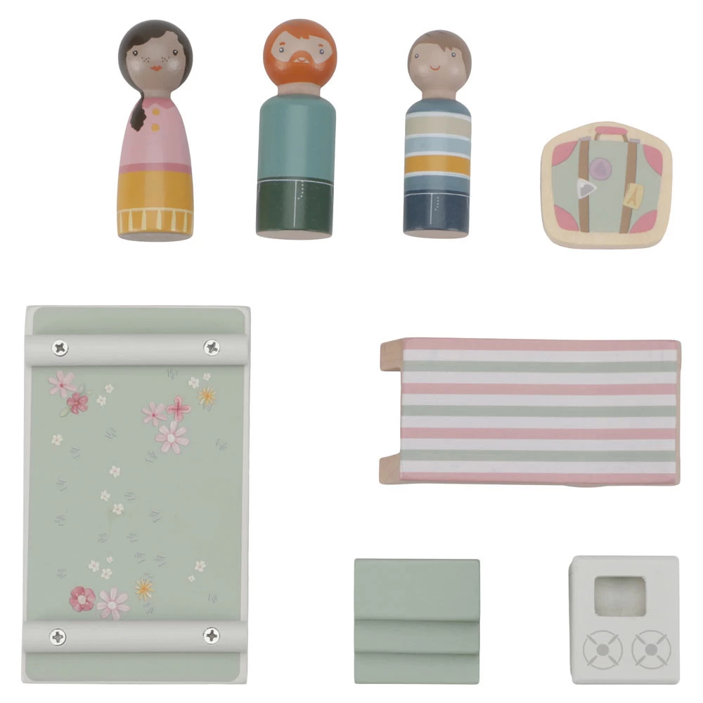 Little Dutch Auto Met Caravan 6 Little Dutch Auto Met Caravan - Afbeelding 4