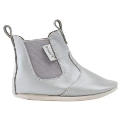 Bobux Soft Sole Laarsje Jodphur Silver