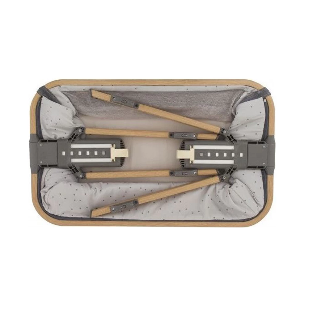 Tutti Bambini CoZee Bedside Crib Oak Charcoal 7 Tutti Bambini CoZee Bedside Crib Oak Charcoal - Afbeelding 5